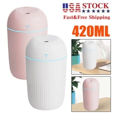 Electric Aroma Diffuser 420ML USB Humidifier with LED Night Light for Rooms