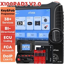 XTOOL X100PAD3 Key Fob Programmer Full System...