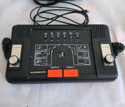 Vintage Interstate Electronics 1977 - 1160 Video 6 Spiele nur Konsole - UNGETESTET 