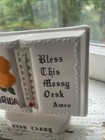 Florida Souvenir Desk Caddy Thermometer Bless This Messy Desk Oranges Book  — photo 3