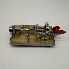VIBROPLEX TELEGRAPH HAM RADIO MORSE CODE CW KEY BUG - PRESENTATION
