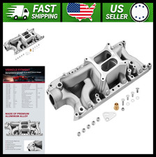 Ford Small Block Windsor Aluminum Dual Plane Intake Manifold Air Gap Ford Small Block Windsor Aluminum Dual Plane Intake Manifold Air Gap