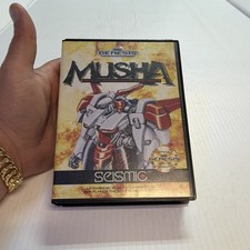 MUSHA Sega Genesis 1990 Shooter NTSC-U/C Manual Included Seismic