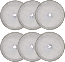 6 Pack Stainless Steel French Press Coffee Filter Mesh Screen Replacement Parts