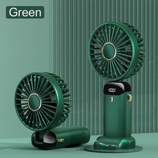 2-in-1 Portable Travel Mini Handheld Fan /Table Fan USB-C Rechargeable UK