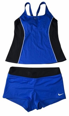 Nike Tankini Swim Set Tank And Boy shorts Size Large