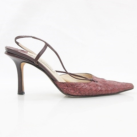 Rare Jimmy Choo Python Pattern Pumps Size EU36.5/… - image 5