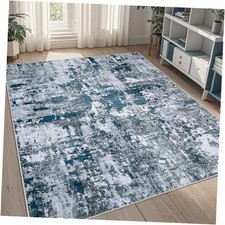 5x8 Area Rugs for Living Room Rug Washable: Abstract Rug for Dining Room