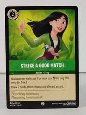 Strike A Good Match - Winterspell 94 - LORCANA - singles