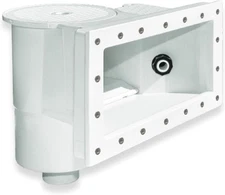 SWIMLINE HYDROTOOLS Standard Thru-Wall Above Wide-Mouth (Water-Leveling) 