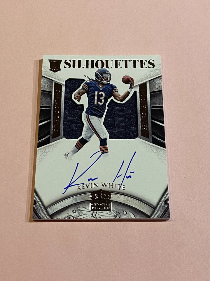 Kevin White 2015 Crown Royale Rookie RC Silhouette Jersey Auto Autograph /299 - Image 2 of 3
