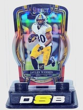 2022 Select Prizm Black and Red Club Level Die Cut #216 Jaylen Warren