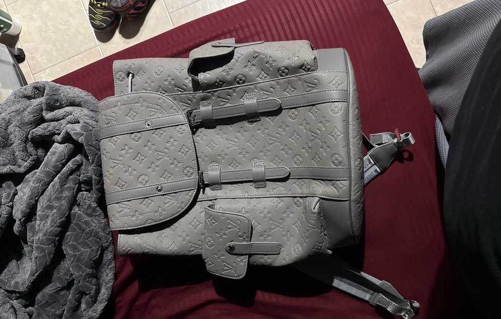 Louis Vuitton Monogram Grey Backpack - image 1