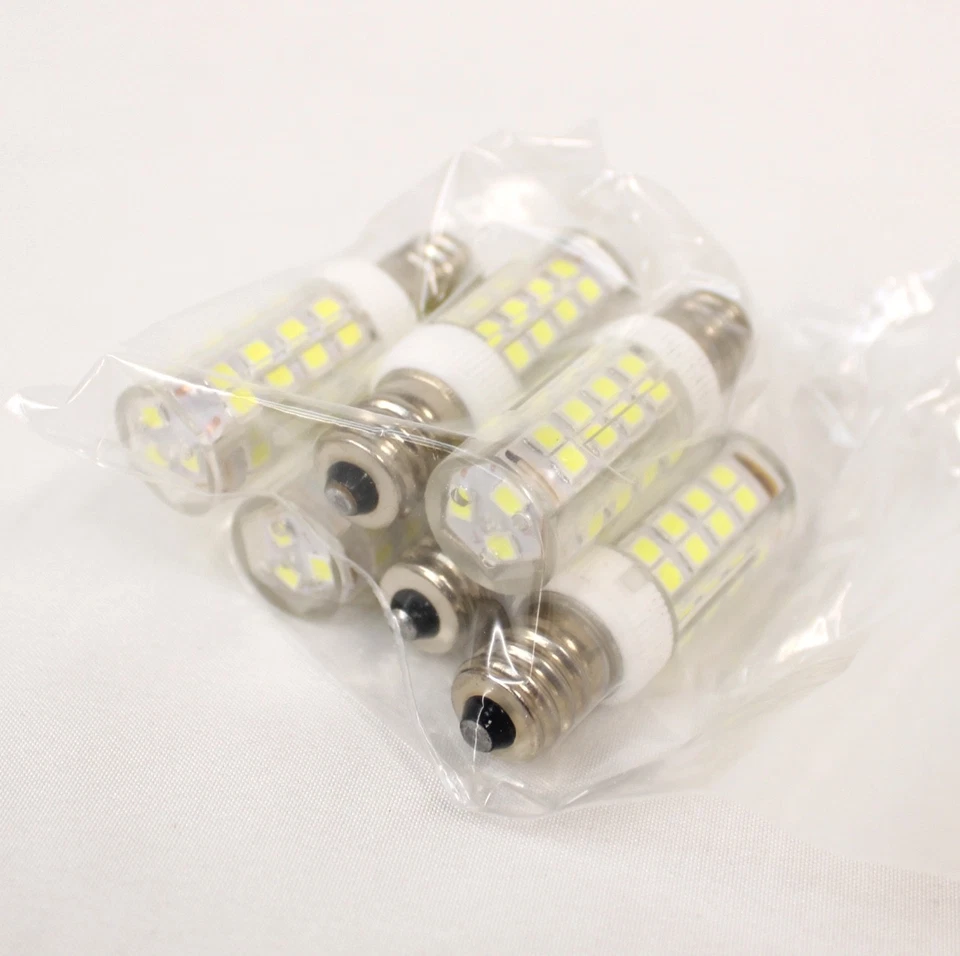 6-Pack 4W E12 LED Bulb 40W Equivalent Cool Daylight 6000K Ceiling Fan Chandelier - Image 3 of 4