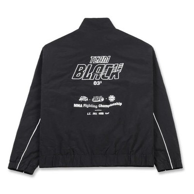 韓国BL JINX ジンクス チームブラック ウインドブレーカー Jinx Team Black Windbreaker Jacket Unisex Y2K Streetwear Sports