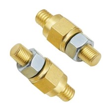 2 Pack Car Side Post Battery Terminal Brass Stud, Automobile Charging Solid
