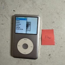 Apple iPod Classic A1238 Silver 2.5" LCD 120 GB Digital MP3 Media Player Flawed