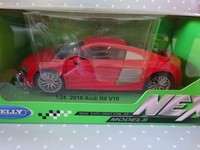 Audi R8 V10 Rot Modelauto Ca.18Cm 1/24