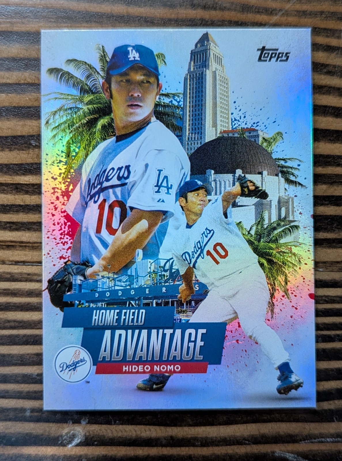 2025 Topps Update Series - Hideo Nomo - Legendary Home Field Advantage Dodgers