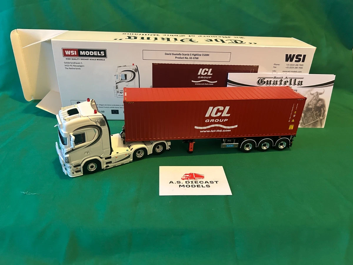 WSI MODELS Scania トレーラー 1/50 WSI Scania Diecast Trucks for sale | eBay