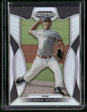 2019 Panini Prizm Draft Picks #63 Josh Wolf Silver