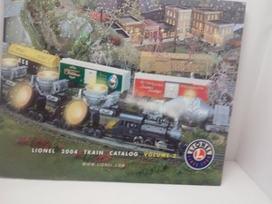 LIONEL 2004 VOLUME 2 TRAIN CATALOG book manual anual publication advertisement