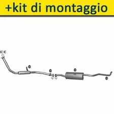 SUZUKI SAMURAI SJ413 1.3 60-64/64HP 1984-1992 Il Sistema Di Silenziatori