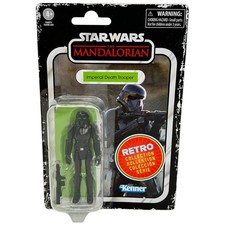 Star Wars The Mandalorian Imperial Death Trooper 3.75 Figure Retro 2022 Hasbro
