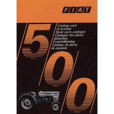 Fiat Serie 500 Compatto Special Lista Ricambi Catalogo Ricambi