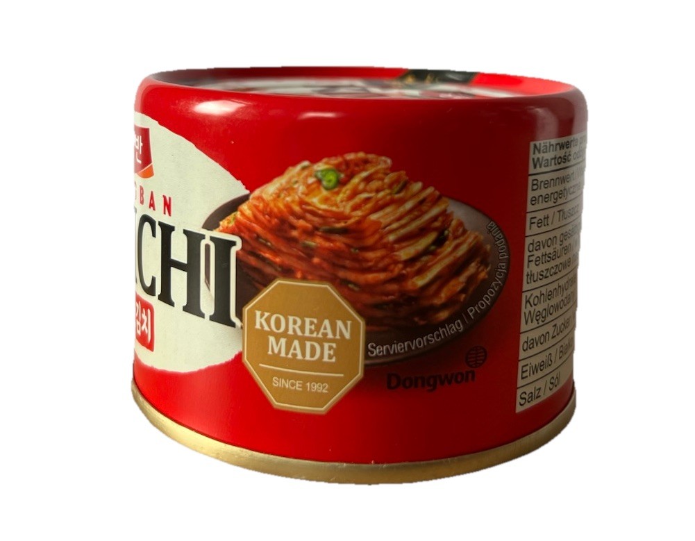 Dongwon KIMCHI 160g aus Korea Eingelegter Chinakohl Yangban Kim Chi Dose