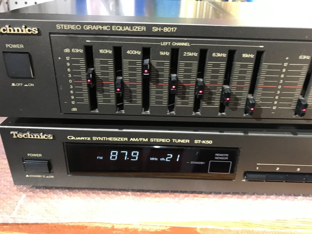 Technics SH-8017 Stereo Graphic Equalizer (MADE IN JAPAN) | eBay