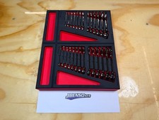 Snap-on Tools Usa New 27pc Sae Metric Master Midget Combo Wrench Foam Set