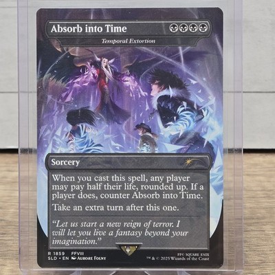 Absorb into Time NON-FOIL SLD 1859 (MTG Secret Lair Drop 2025)
