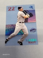 2003 E-X Essential Credentials Now #57 Xavier Nady ( Read Missing /57 )