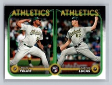 2024 Topps Update Series - Rookie Combos Angel Felipe, Easton Lucas #US306 (RC)