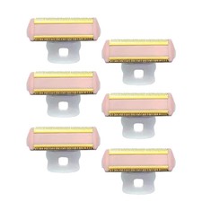 6PCS Women Shaver Replacement Heads for Finishing Touch Flawless Body Rechargeab