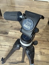 Bogen Manfrotto Model 3029 Pan/Tilt Tripod Head with 3011 BN tripod