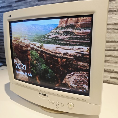 Philips 16" CRT Monitor - 107E20- VGA - Tested & Working Retro - Photo 2/15