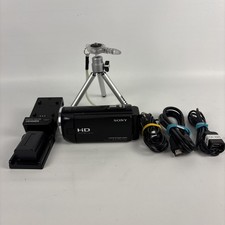 Sony Handycam HDR-CX220 Black Handheld Full HD Camcorder - Bundle Tested
