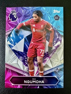 Rio Ngumoha - Topps Premier League 2025-26 Diamond Rookie Card SSP - LiverpoolF