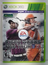 Tiger Woods PGA Tour 13 Microsoft Xbox 360, 2012 CIB, Original White Label