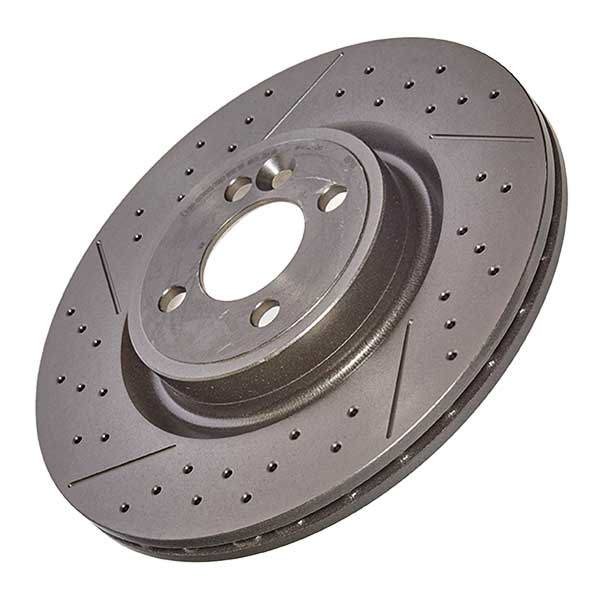 2x Brake Discs Pair Vented fits MINI CLUBMAN ONE R55 1.6D Front 10 to 14 N47C16A - Image 28