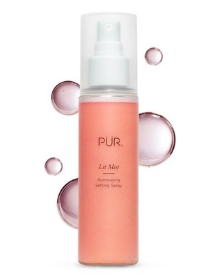 Pür Minerals Pr Minerals Lit Mist Illuminating Setting For Face - Long-Lasting
