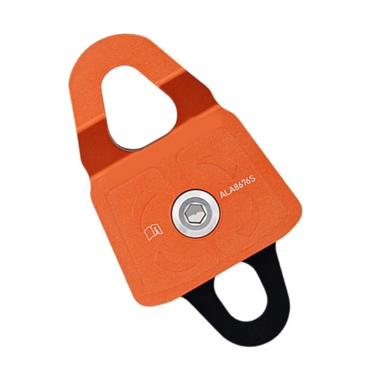 Polea de panel lateral móvil de alta resistencia polea simple/doble para escalada en roca Foto 4 de 4