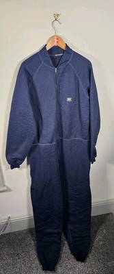 Vintage Helly Hansen Fleece Overall Herren XL blau Overall Overall Workwear 90er