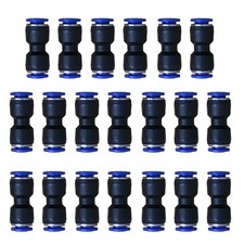 5/16" or 8mm OD Pneumatic quick Connector Push to Connect fittings Straight U...