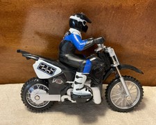 Buy Vintage Toys like Tyco X-Treme Cycle R/C Stunt Dirt Bike “Rodman” Mis from eBay