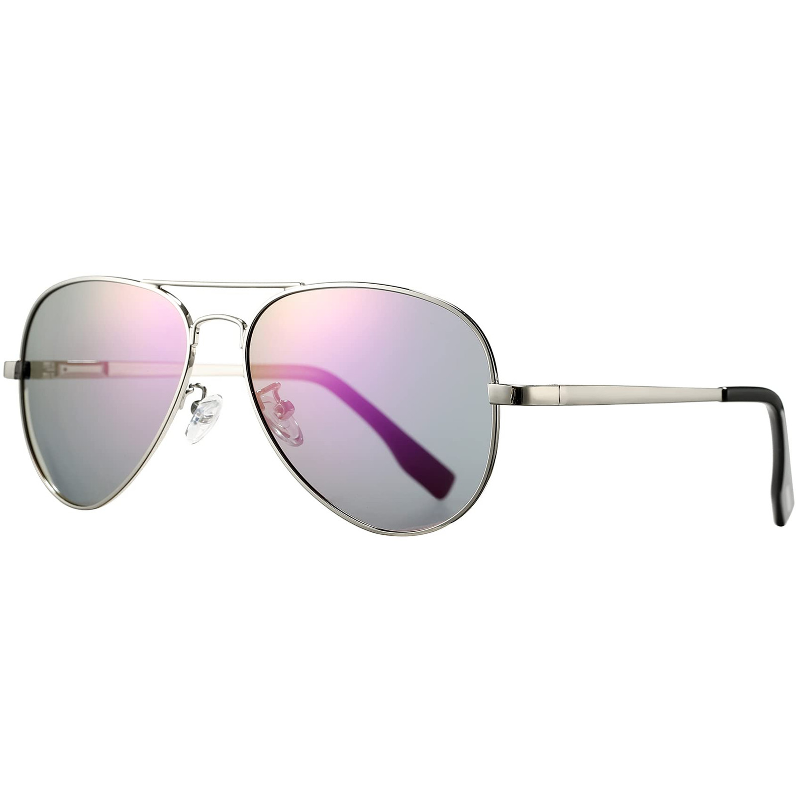 Polarized Aviator Sunglasses for Men & Women with Metal Frame & UV400 Protection-image