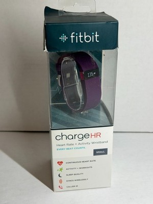Fitbit Charge HR Heart Rate + Activity Wristband - Small - Purple B12