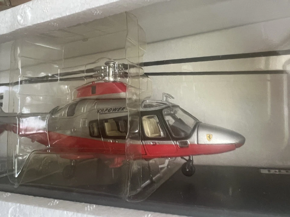 Agusta A109  Power Elite Helicopter  Ferrari  1/43  By Newray. Mint Condition. - Image 3 of 4